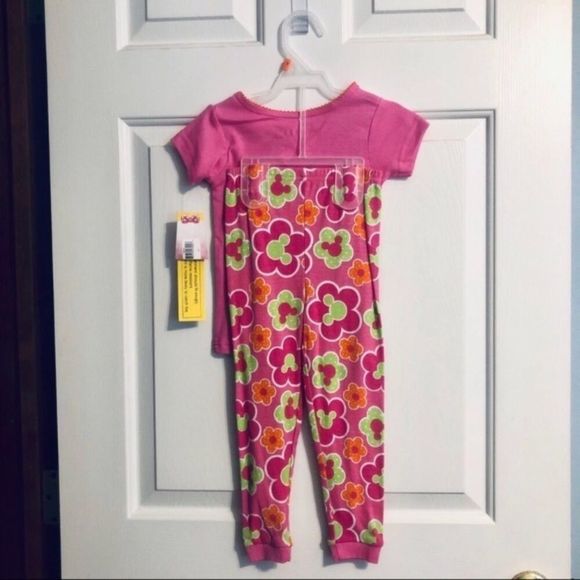 Disney Minnie Mouse Floral PJ Set NEW - Picture 3 of 3